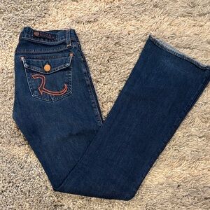 Rock & Republic Dark Blue Straight Leg Jeans